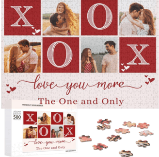 Personalized Valentines Puzzles with personal pictures