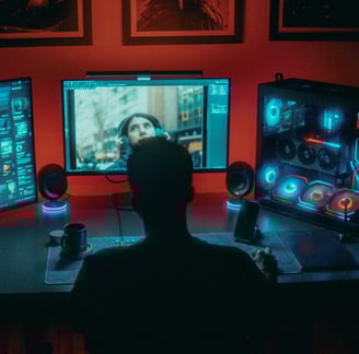 gabinete gamer completo para home office