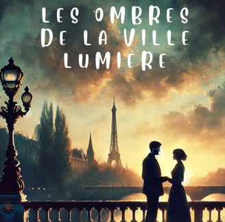 Les ombres de la ville lumiere book cover