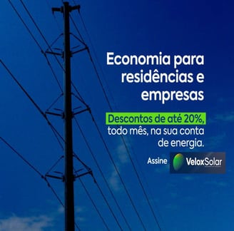 Faça a Assinatura de Energia Elétrica e passe a ter o benefício de desconto de até 20% em sua fatura
