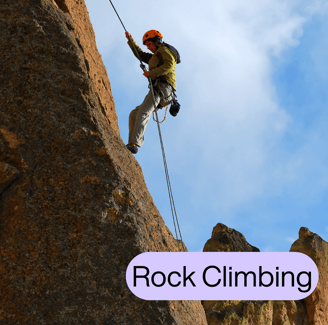 rock climbing