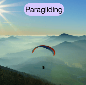paragliding in uttarakhand