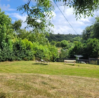 Garden with a view