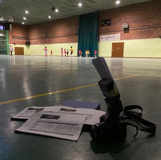 Fotografía deportiva para cromos