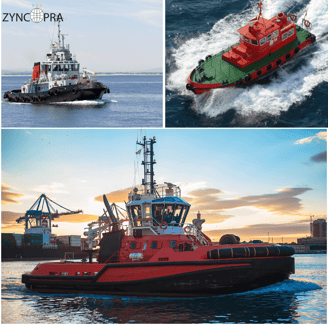 Comprehensive fire equipment for tug boats and industrial fire protection solutions.