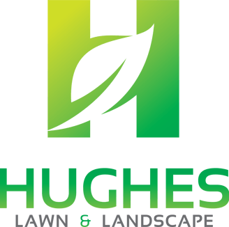 Hughes lawn care logo 