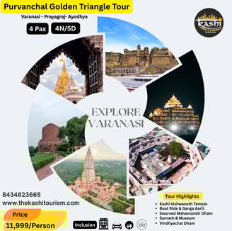4N/5D Purvanchal Golden Triangle Tour