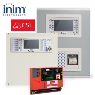 a group of electronic devices and a control panel