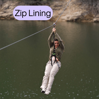 zip lining