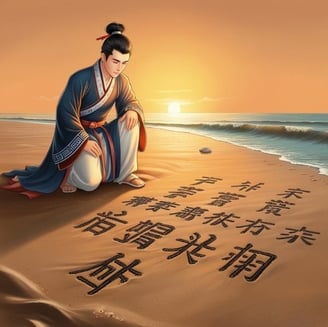 Hồ Quý Ly thấy câu đối quảng hàn cung lí nhất chi mai