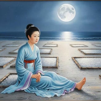 Mẹ Nguyệt Ảnh Tạ Thị Kiều Đêm Trăng Rằm