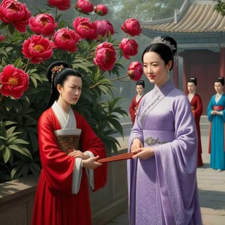 Nguyệt Ảnh Đối Đầu Phi Tần Trong Hậu Cung