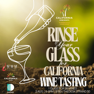 California Wine Tasting in Hong Kong