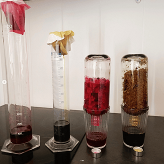 Maceration and filtration