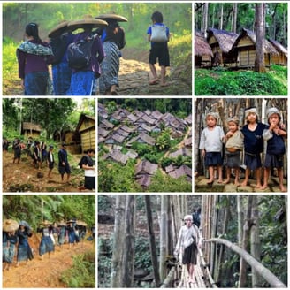 Baduy tribe in Banten Indonesia 