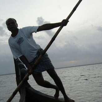 Boat punting - Kerala tour package