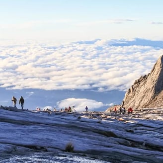 Mount Kinabalu, the summit