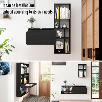 modular smart furniture wall desk storage