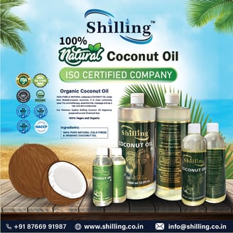 Organic Extra Virgin Coconut Oil Products