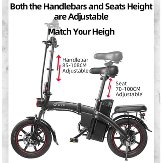 DYU A5 Folding Electric Bike