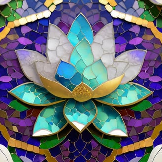 mosaic lily rainbow shades, reiki healing, spiritual