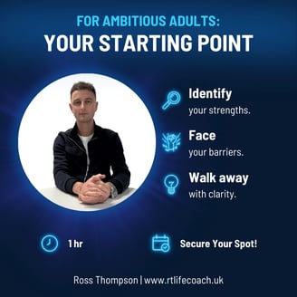 Mindset coaching session for personal development delivered live by Ross Thompson.