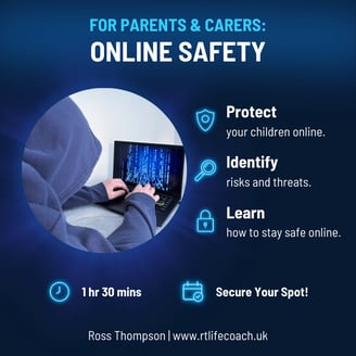 Coaching for Parents: Online Safety online group session.