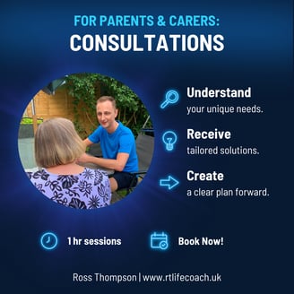 Consultation For Parents & Carers Logo.