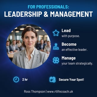 Image representing leadership and management training to new managers in education.