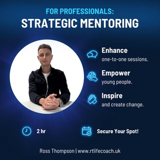 Ross Thompson delivering strategic mentoring training online for youth workers and mentors.