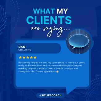 Training for Professionals: Review for One-To-One Coaching with Ross Thompson.