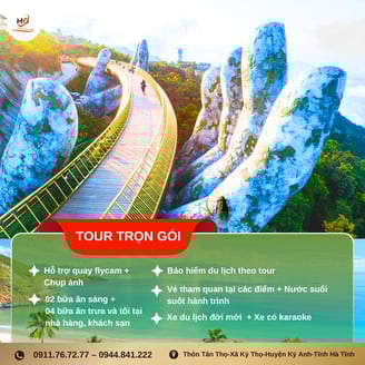 Tour Tham Quan Đà Nẵng-Hội An-Quảng Nam