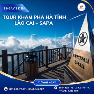 Tour Khám Phá Hà Tĩnh - Lào Cai – Sapa – Hà Tĩnh