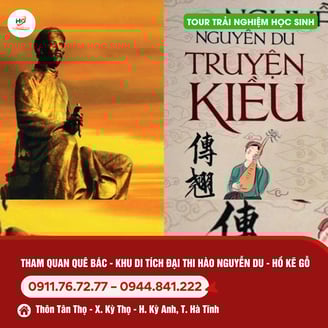 Tour Trải Nghiệm Học Sinh tại Quê Bác - KDT Nguyễn Du - hồ Kẻ Gỗ