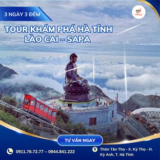 Tour Khám Phá Hà Tĩnh - Lào Cai – Sapa – Hà Tĩnh