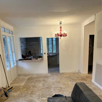 renovation salle de séjour fini