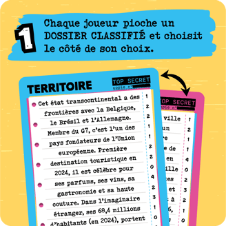 comment jouer au jeu de culture générale opération zèbre : deux cartes