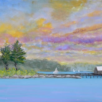 pemaquid harbor view