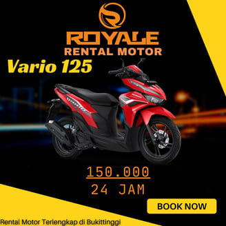 rental motor vario 125 bukittinggi