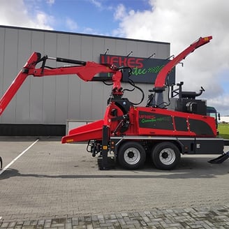 biokuro smulkintuvas Ufkes Greentec 952