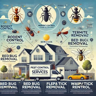 Pest Control Services in Warwick, RI – Rodent, Ant, Termite, Bed Bug, Cockroach, Flea, Tick, and Wasp Extermination