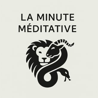 logo "la minute méditative"
