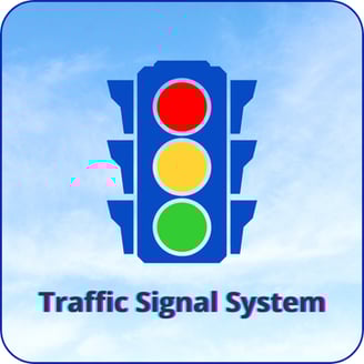 AI-powered traffic light system with real-time adaptive signal control & emergency override capably