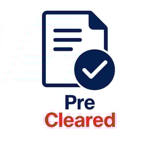 a file folder containing a checklist of pre - approved pre - approved pre -