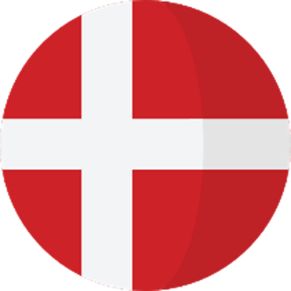a flag of the danish flag of the country of denmark
