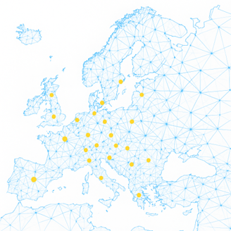 a map of europe and the united states