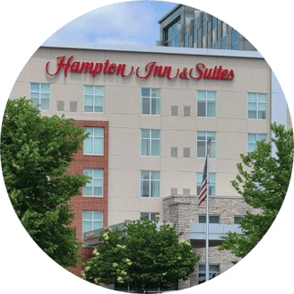 Hampton Inn concert hotel near Allstate Arena, Chicagoland
