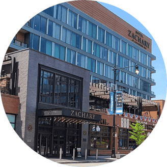 Zachary concert hotel near Vic Theater, Chicago
