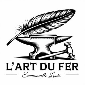logo l'art du fer ferronnerie d'art