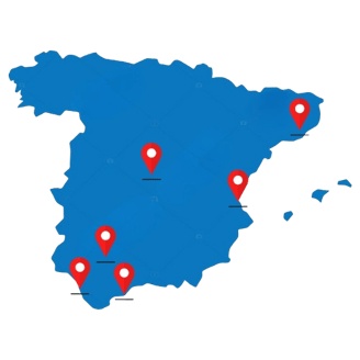 quienes somo y mapa de oficinas